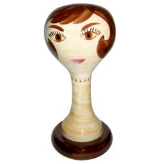 1960s STANGL Wig Stand
