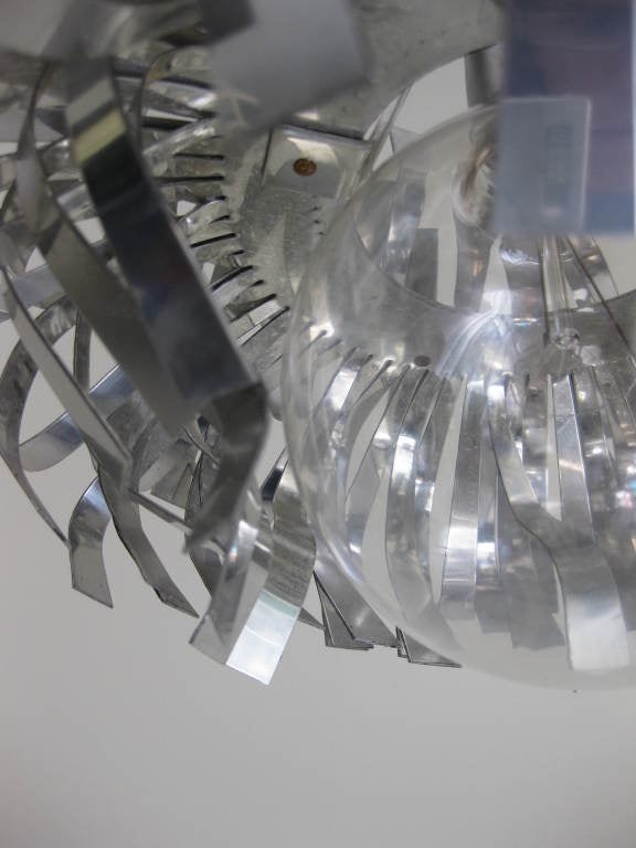 stainless steel chandelier