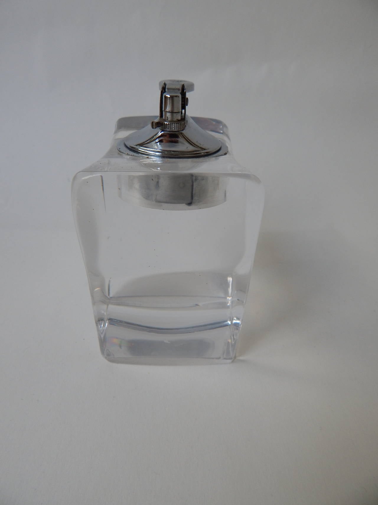 1960s Lucite Table Lighter