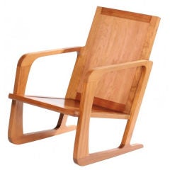 KEM Weber for Mueller American Art Deco Streamlined Chair 11
