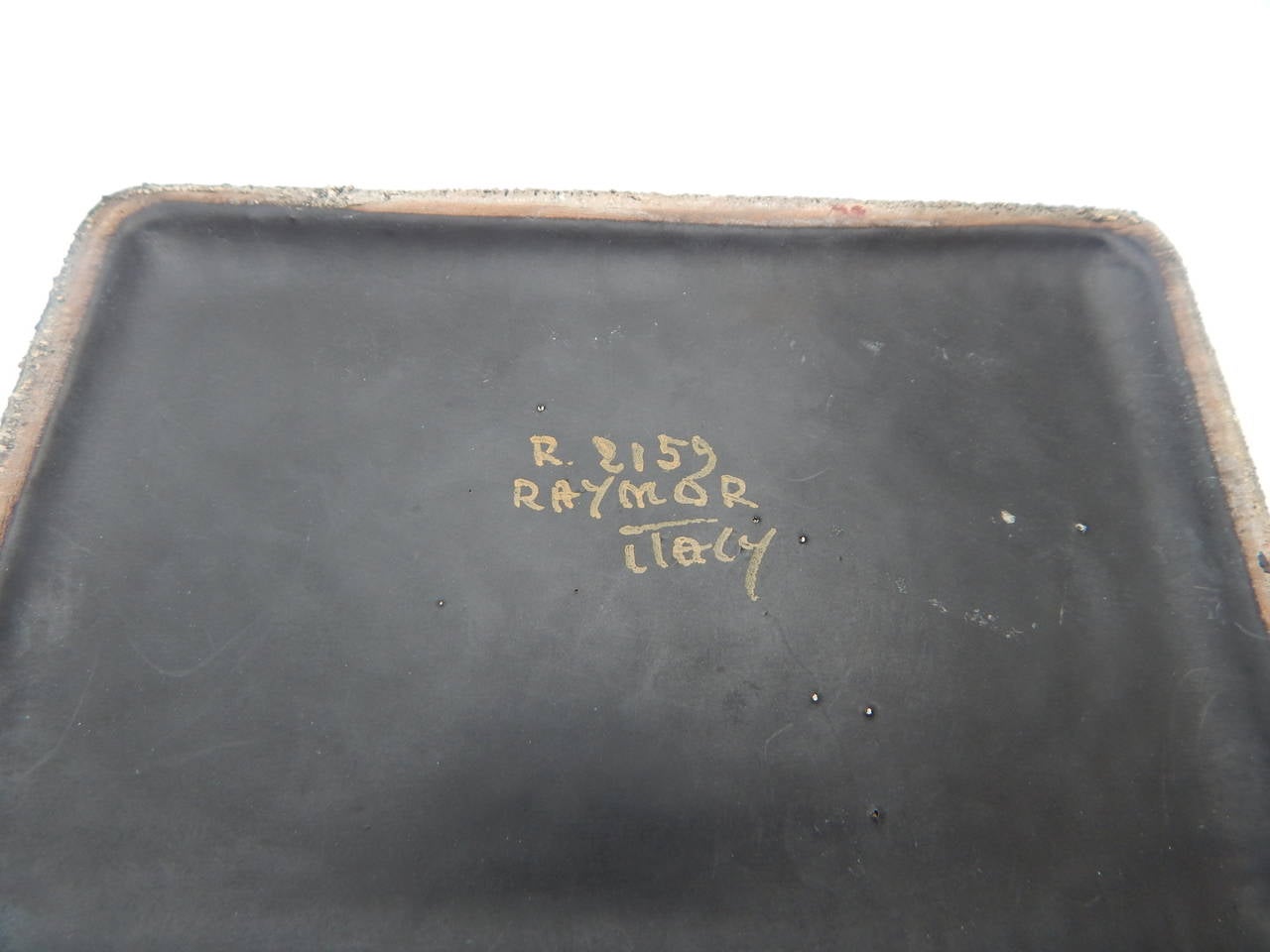 Terracotta Raymor Pottery, Scatola coperta Italia in vendita