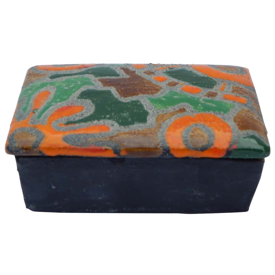 Shell covered Coquillage Box at 1stDibs