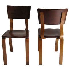 Pair of Thonet Bentwood Chairs