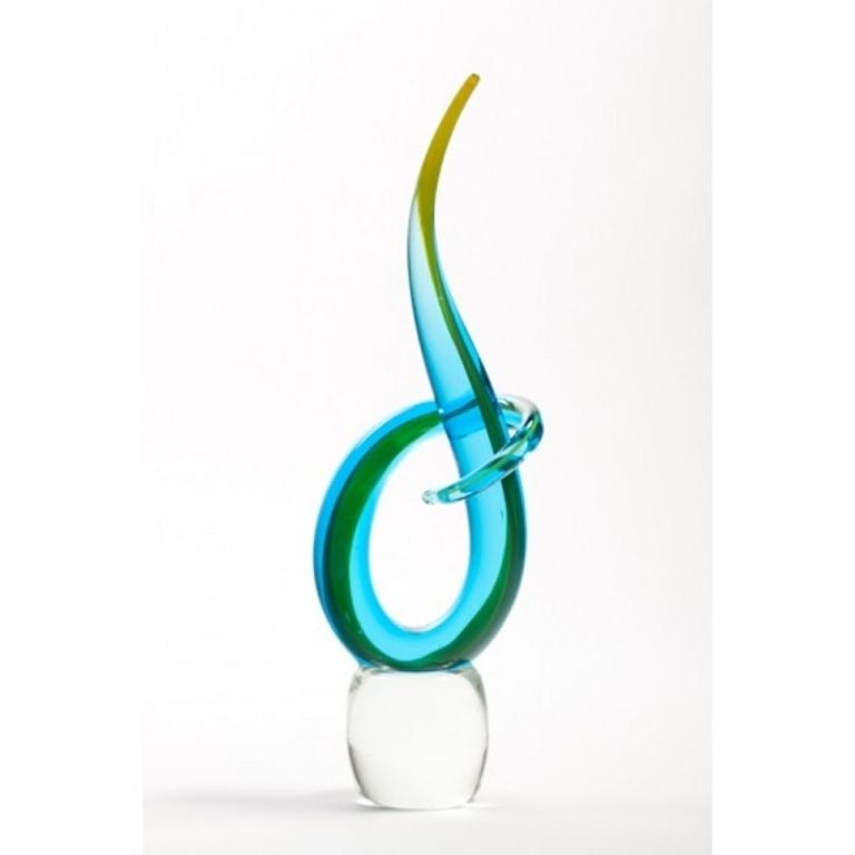 Mid Century Murano Art Glass Table Sculpture at 1stdibs
