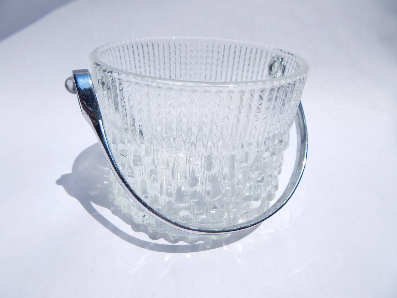 glass ice buckets