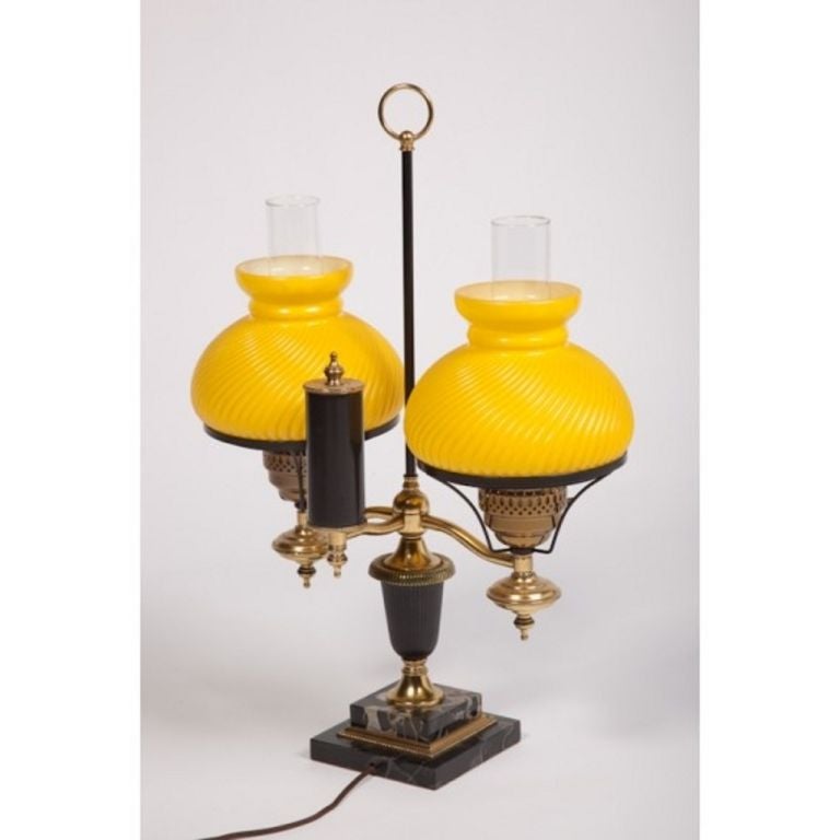 antique student lamps