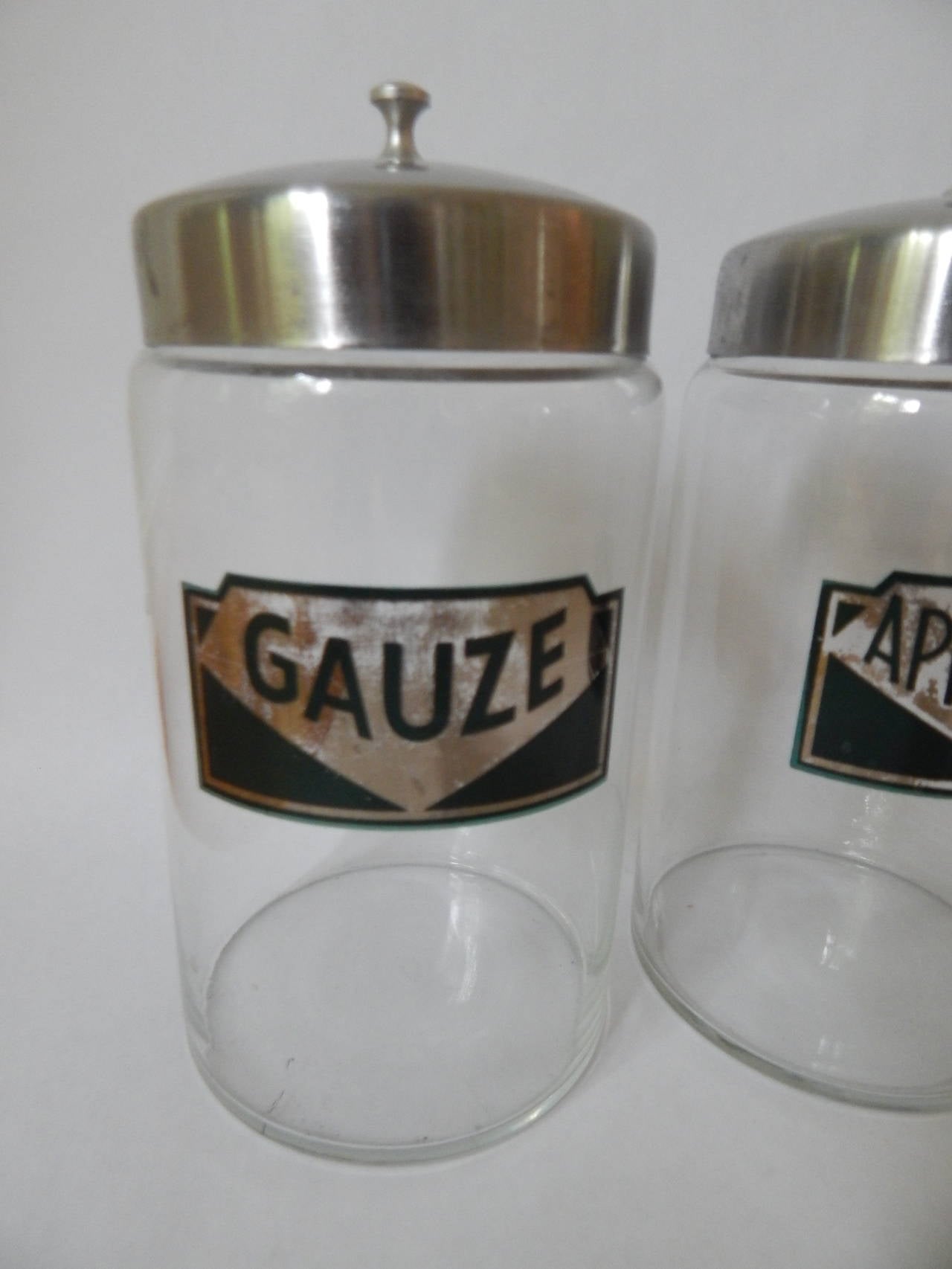 Set of Five Apothecary Jars In Excellent Condition In New York, NY