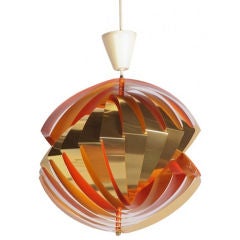 Louis Weisdorf for Lyfa Hanging Lamp Pendant Chandelier