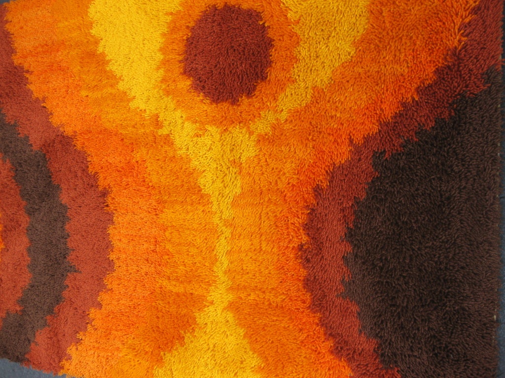 20th Century 1960s  Rya Rug