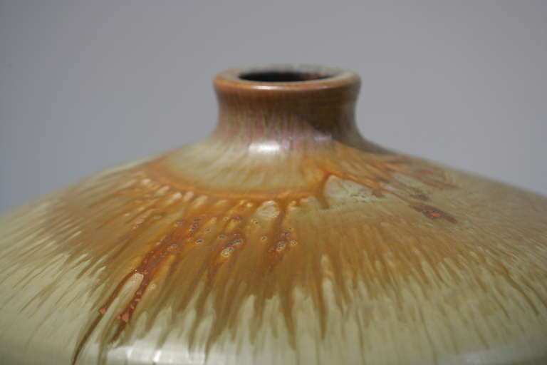 Suzanne RAMIE & MADOURA - Impressive Vase In Excellent Condition For Sale In San Francisco, CA