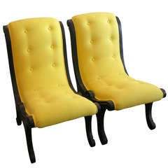 Victorian Slipper Chairs