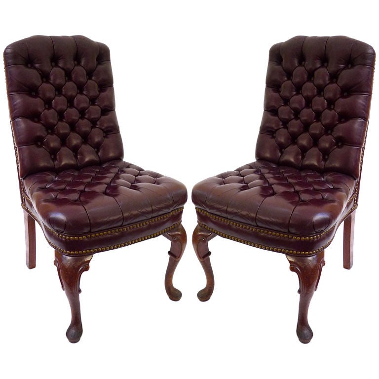Pair of Georgian Chairs For Sale
