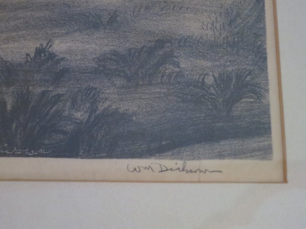 20th Century William Dickerson Lithograph