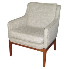 Danish Upholstered Arm Chair