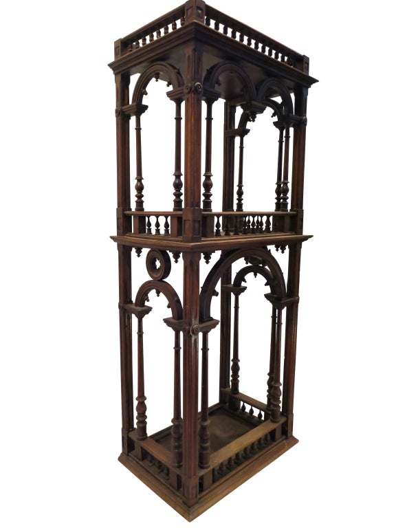 19th Century Antique European Reliquary Cabinet For Sale