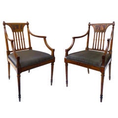 Pair of Sheraton Style Chairs