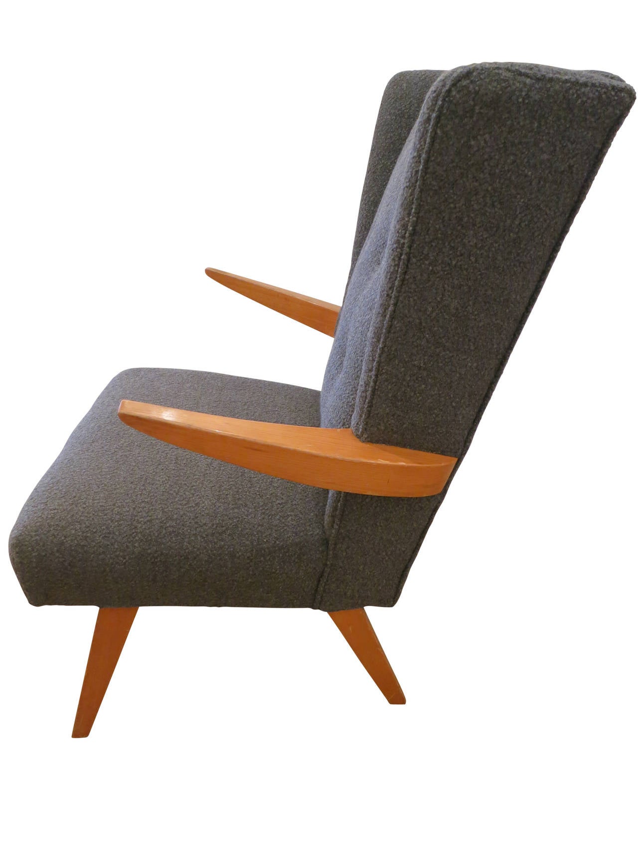 20th Century Danish Wing Chair