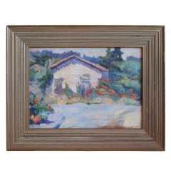 Monterey Adobe Oil Painting