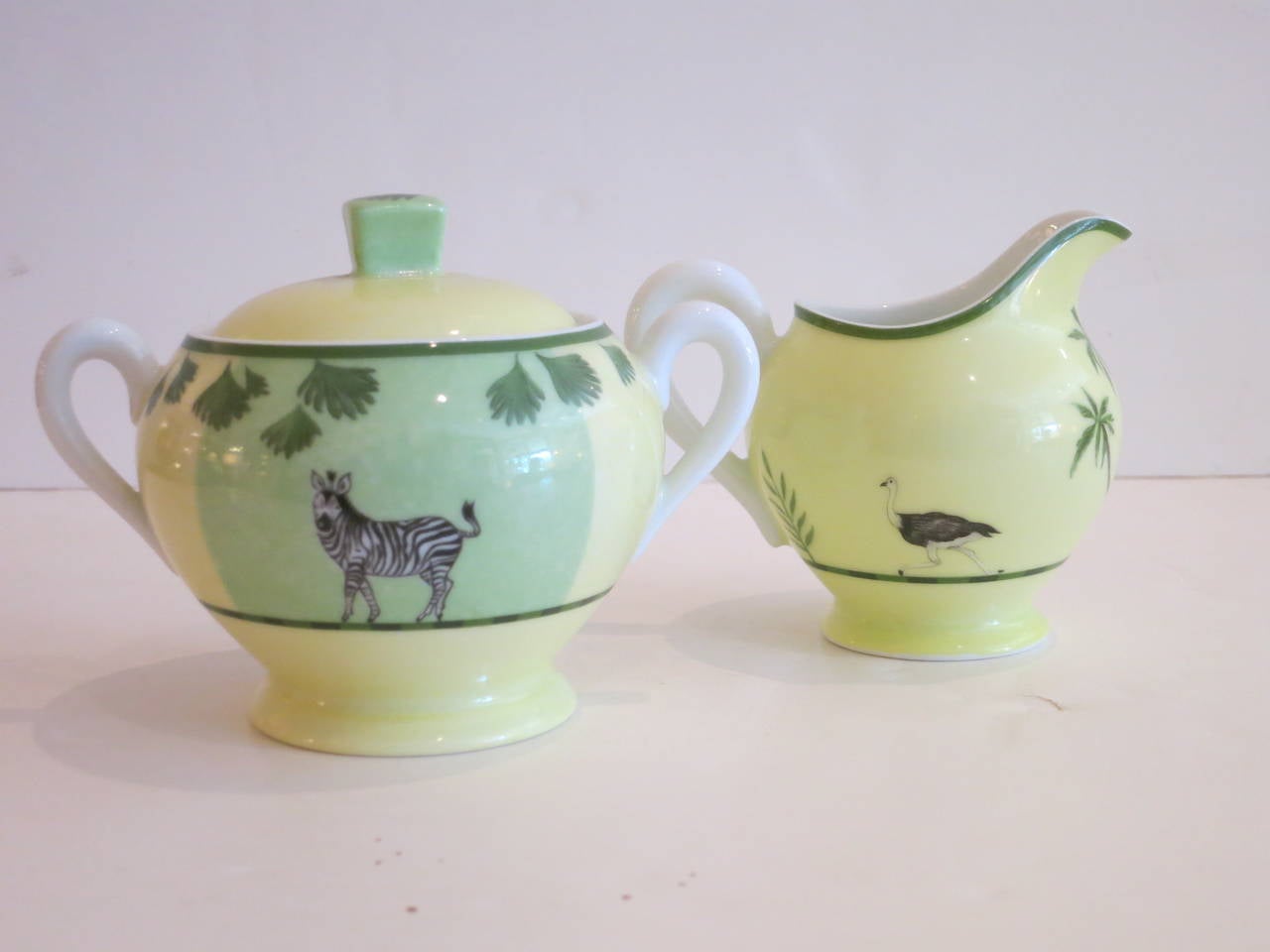Porcelain Hermes Tea Set