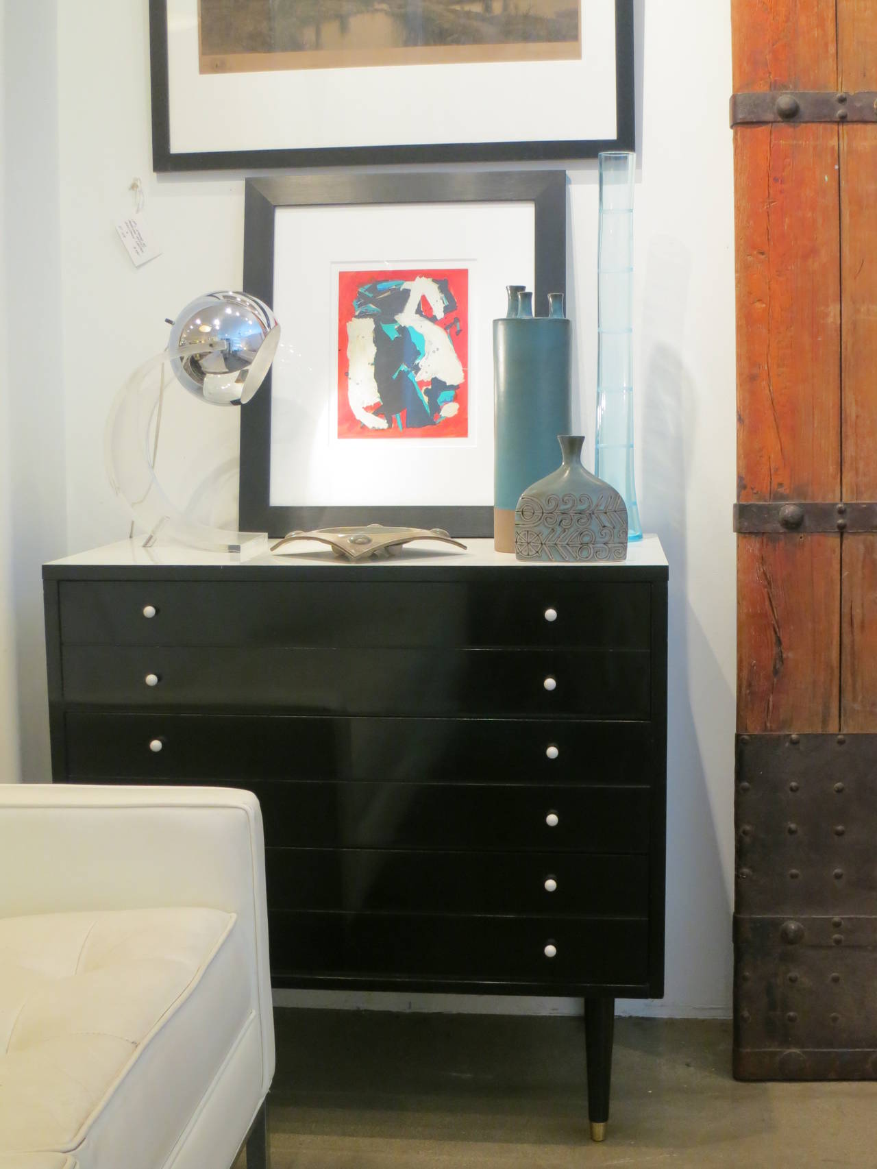 Black Lacquered Chest 1