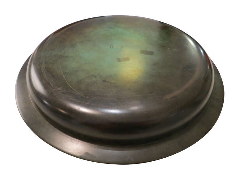 Swedish Bronze Deco Bowl