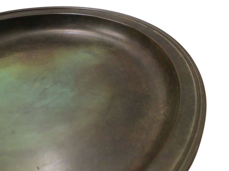 Mid-20th Century Bronze Deco Bowl