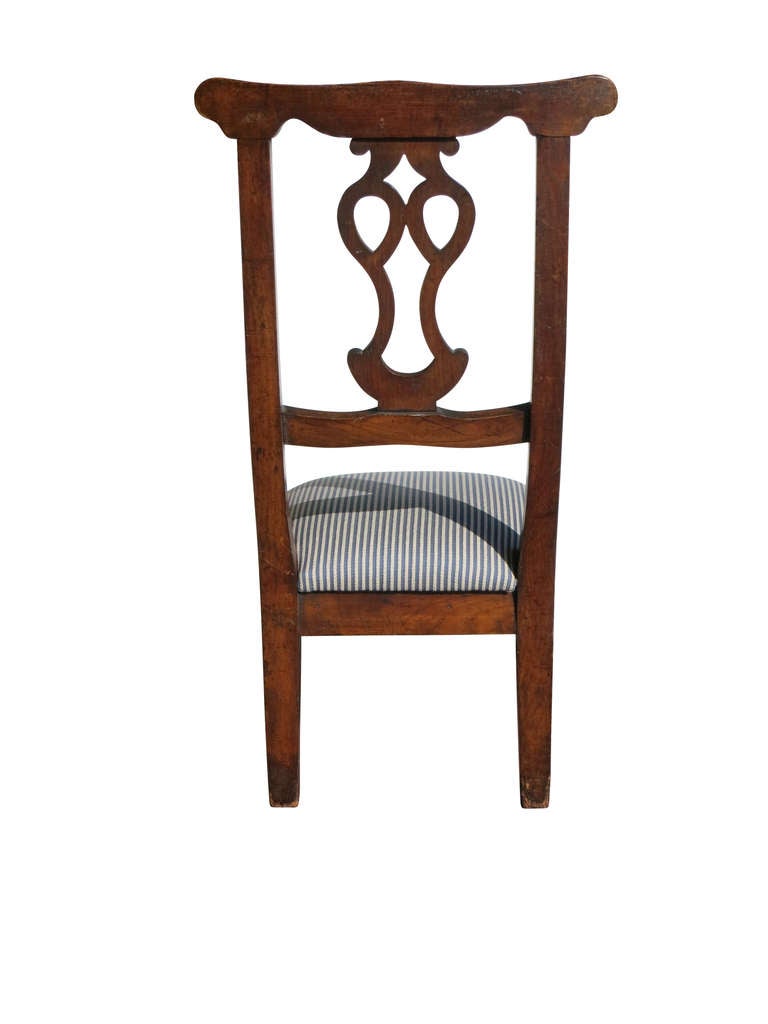 18th Century and Earlier American 18th c. Tall Chair For Sale