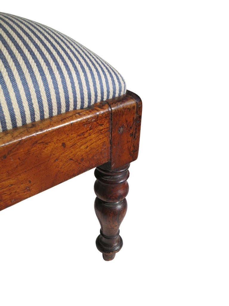 Cherry American 18th c. Tall Chair For Sale