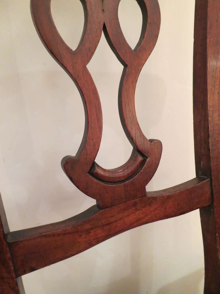 American 18th c. Tall Chair For Sale 2