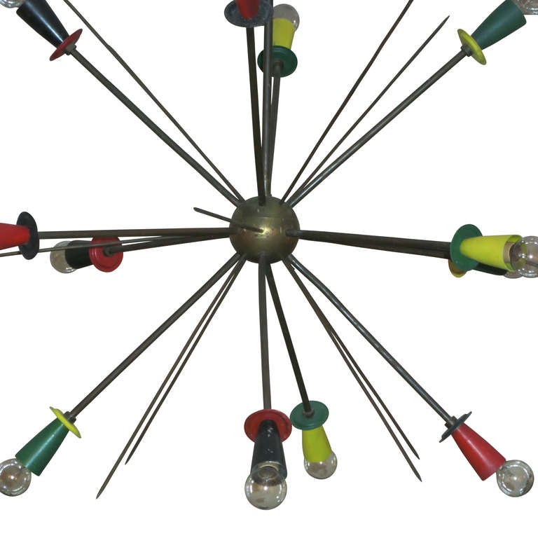 Italian Sputnik Chandelier