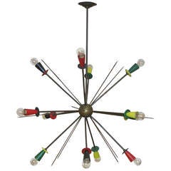 Italian Sputnik Chandelier