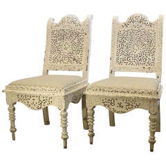 Pair of Burmese Side Chairs