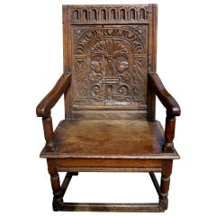 18th Century English Wainscot Chair