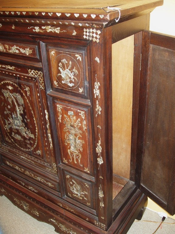 19th Century Cabinet with inlay For Sale