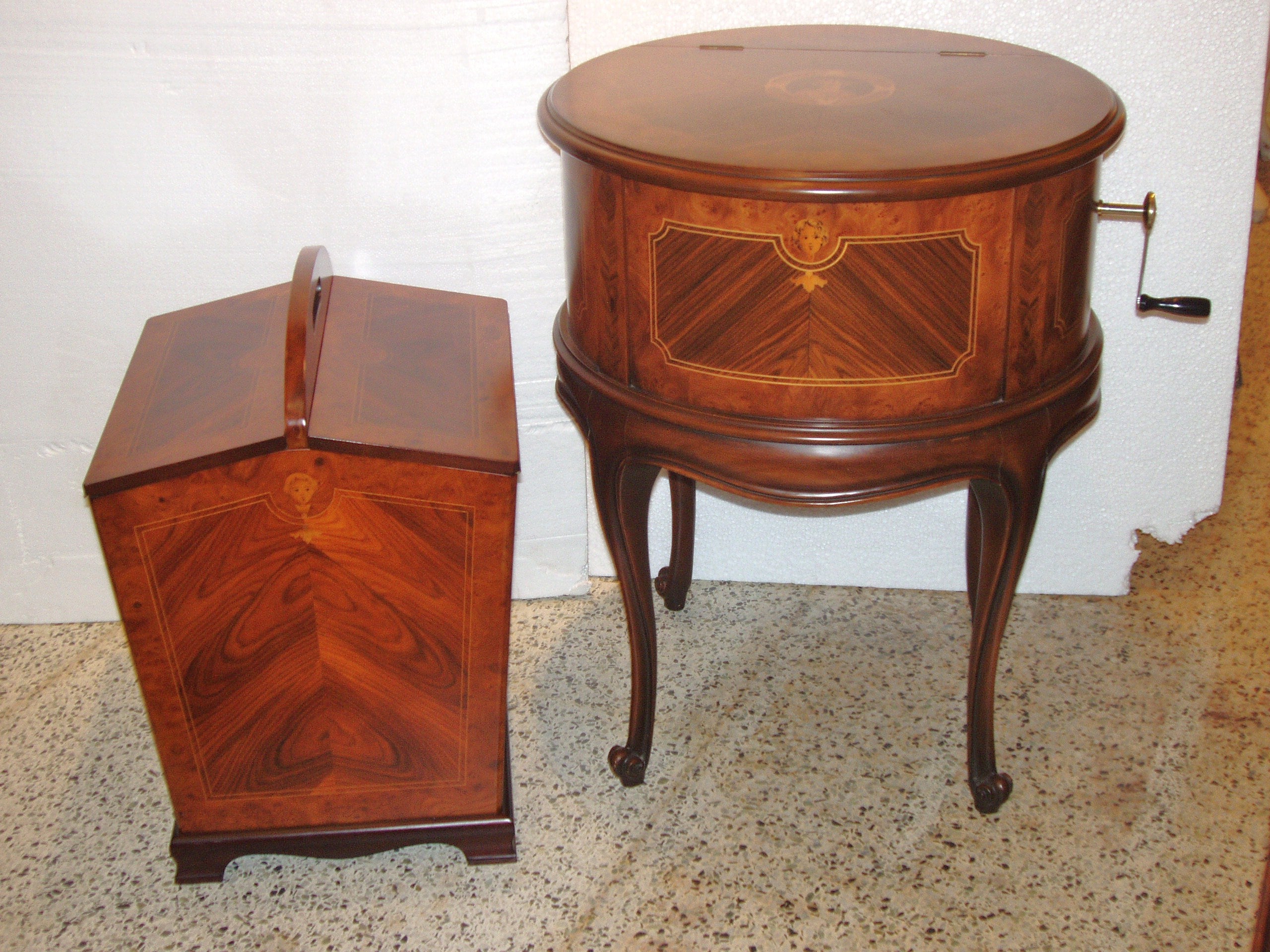 Porter Music Box and Disc Storage Box For Sale
