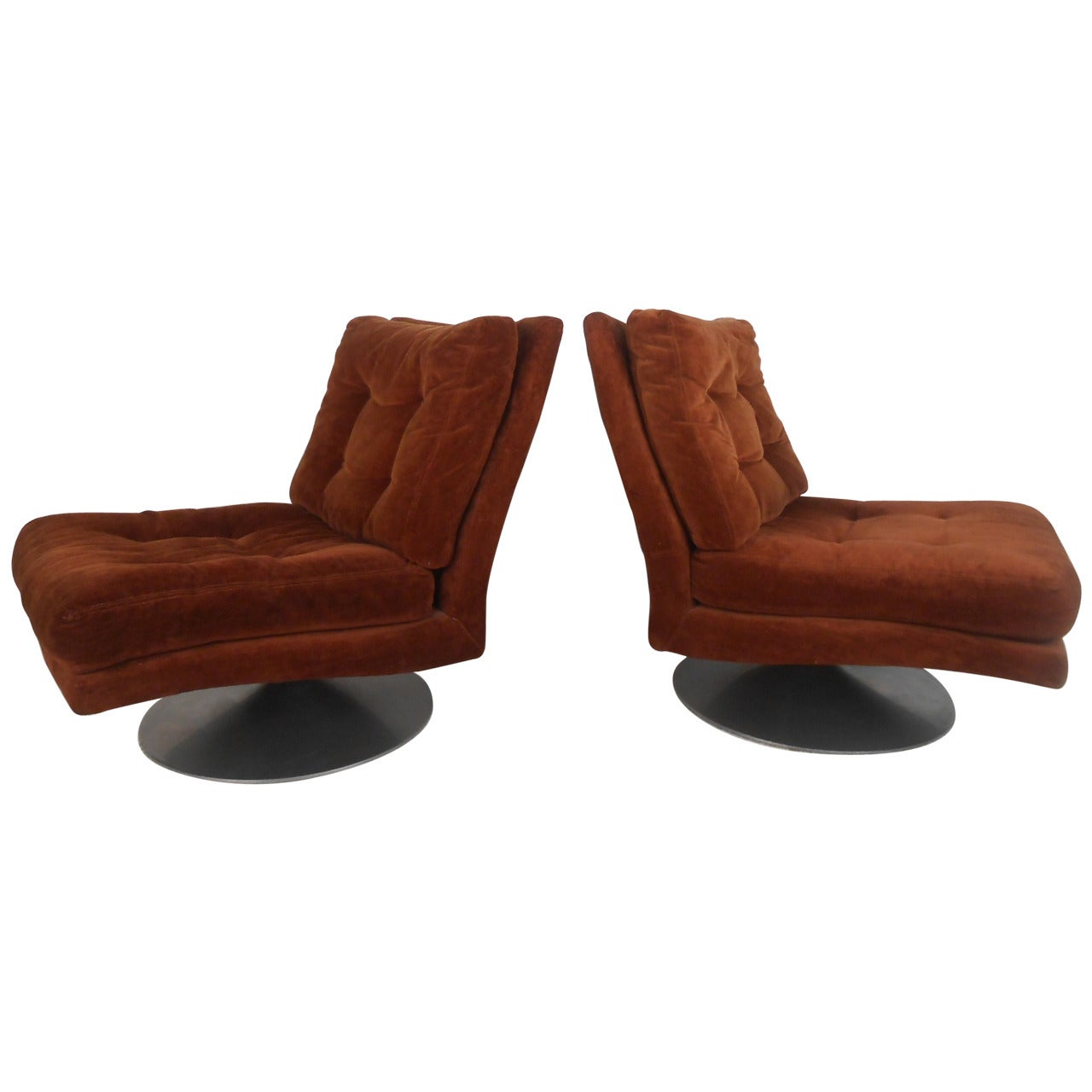 Milo Baughman Lounge Chairs for Thayer Coggin
