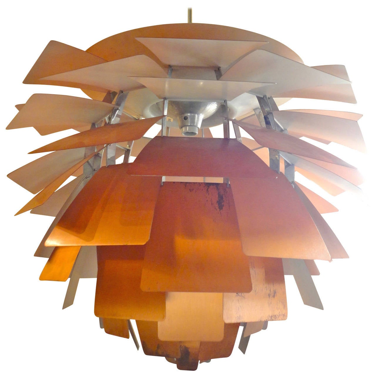 Vintage Artichoke Lamp by Poul Henningsen at 1stDibs | poul henningsen artichoke  lamp, artichoke lamp vintage, artichoke light fixture