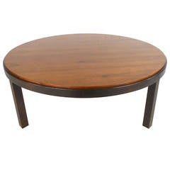 Large MId-Century Rosewood Coffee Table From Directional 4