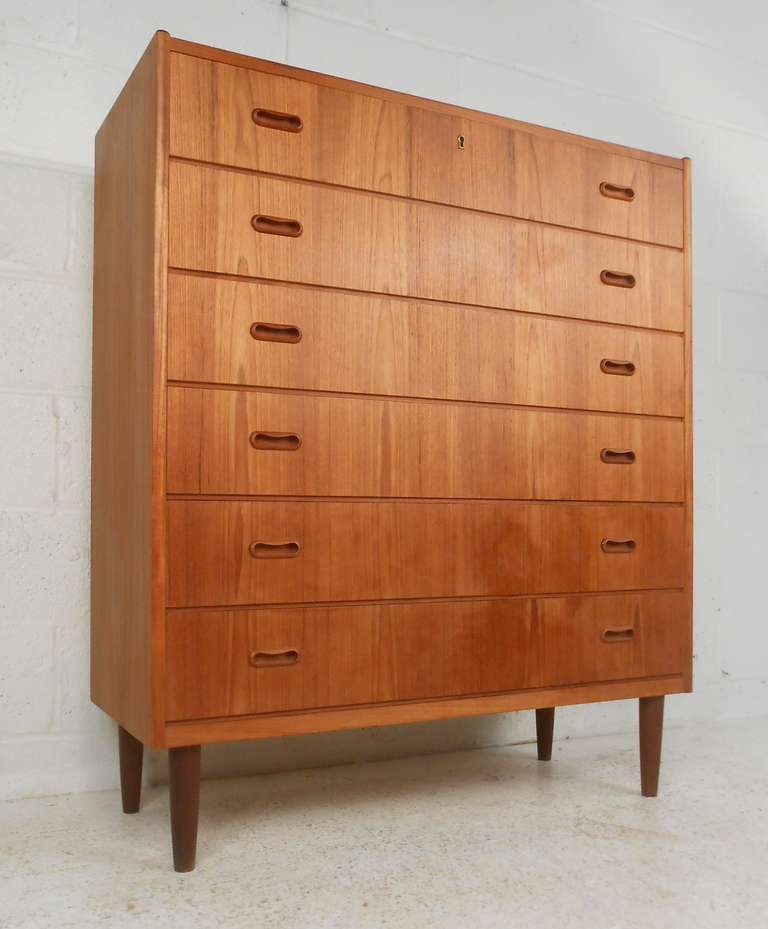 Danish Modern Highboy