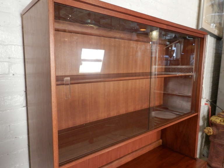 mid century hutch for sale