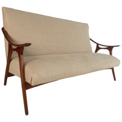 Mid-Century Modern Peter Hvidt Style Sofa