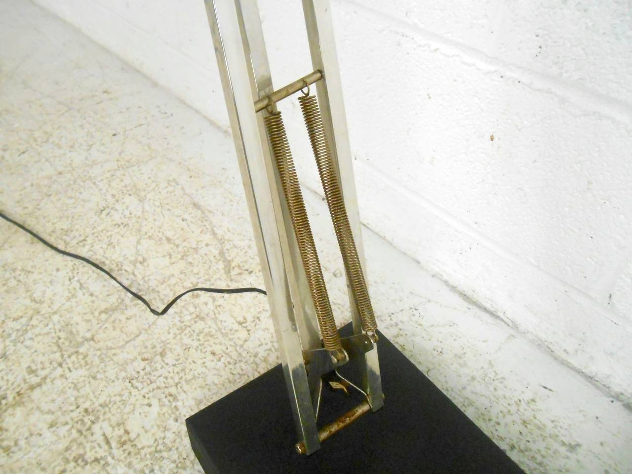 Mid-Century Modern Adjustable Chrome Floor Lamp 3