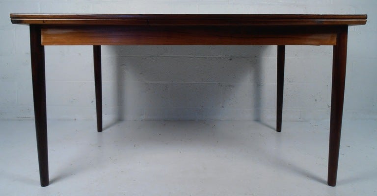 Rosewood Table and Eva Chairs by Niels Koefoed In Good Condition In Brooklyn, NY