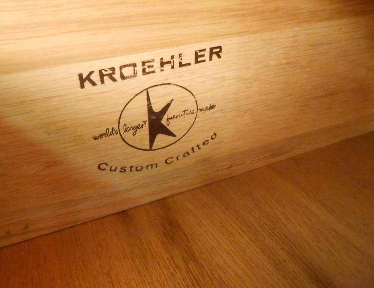 Mid-Century Modern Kroehler Drop Front Desk