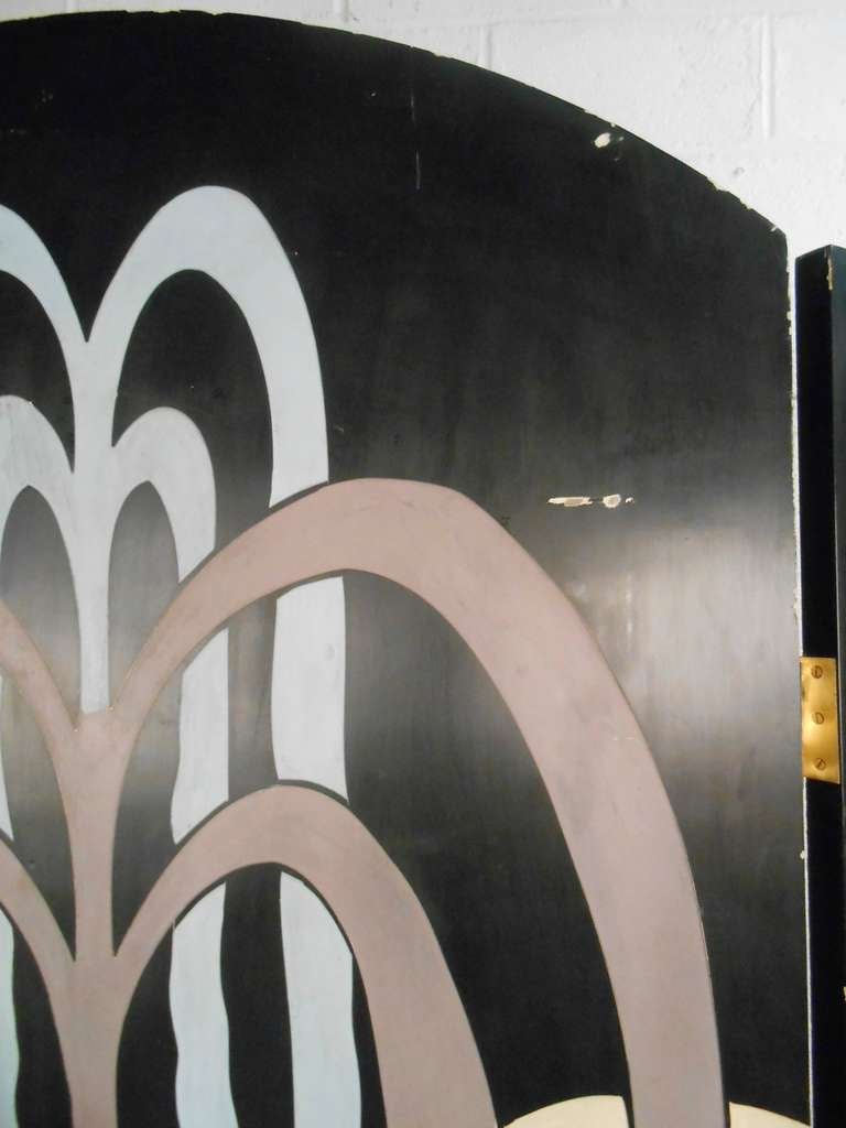 Freestanding Art Nouveau Screen at 1stdibs