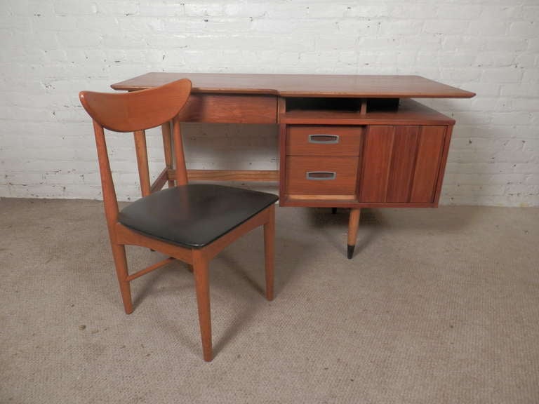 Mid Century Modern Desk w/ Chair