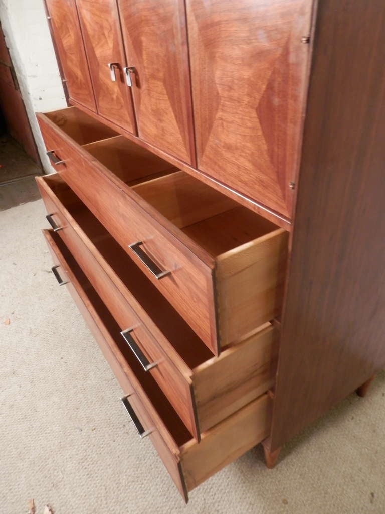 Mid-20th Century Tall Gentleman's Chest By Ramseur
