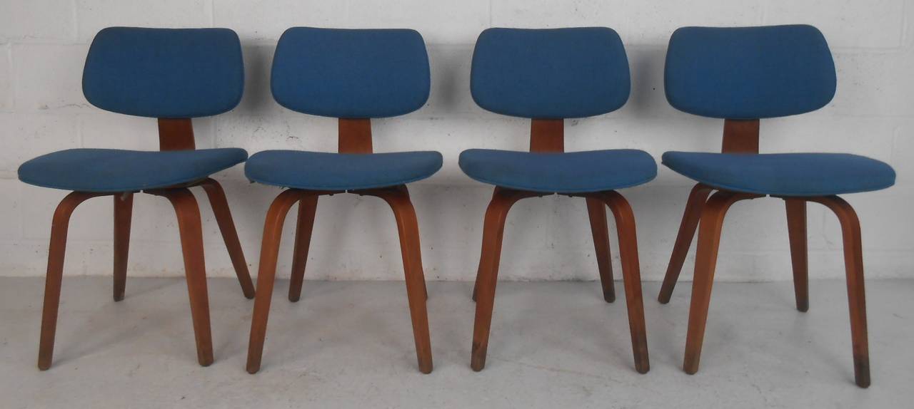 Mid-Century Modern Vintage Thonet Side Chairs