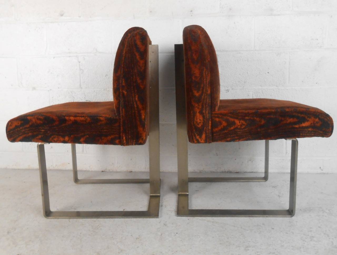 Metal Ten Vintage Modern Dining Chairs