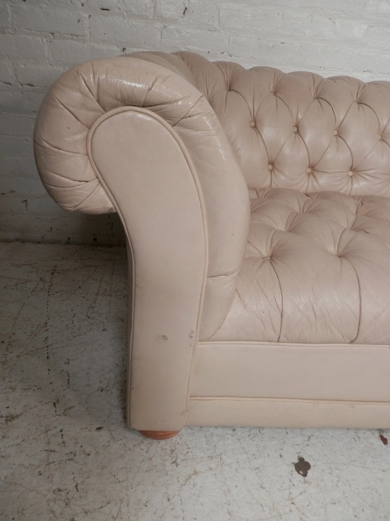 20th Century Vintage Tufted Chesterfield Sofa